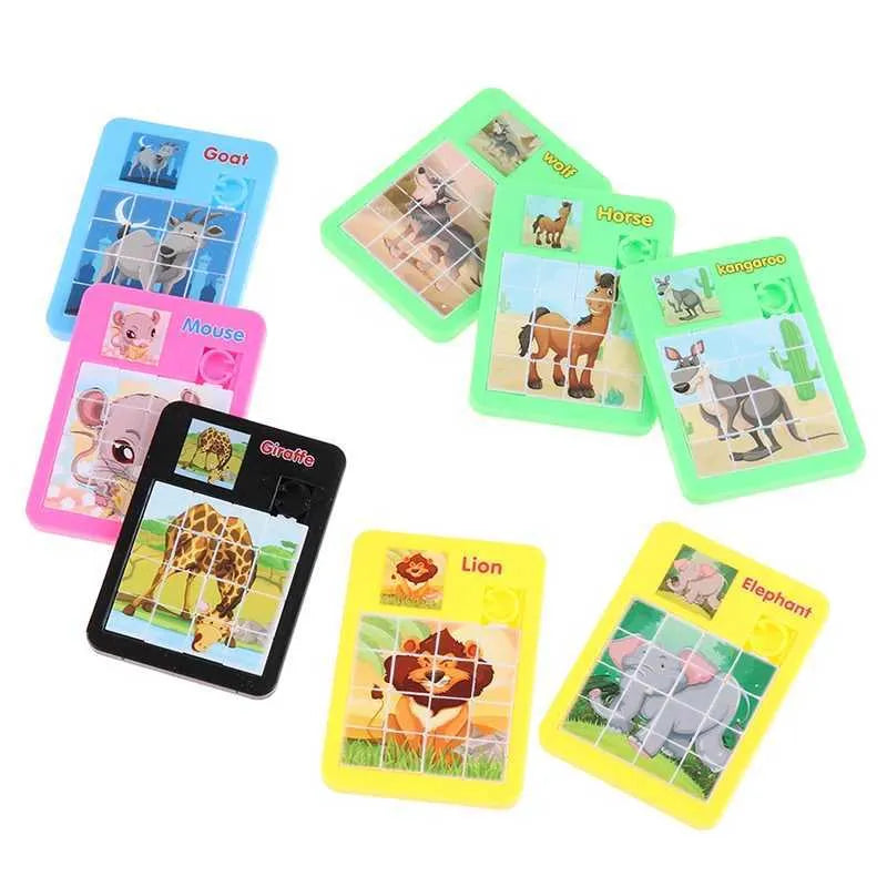 Animal Jigsaw Puzzle Set -10pk