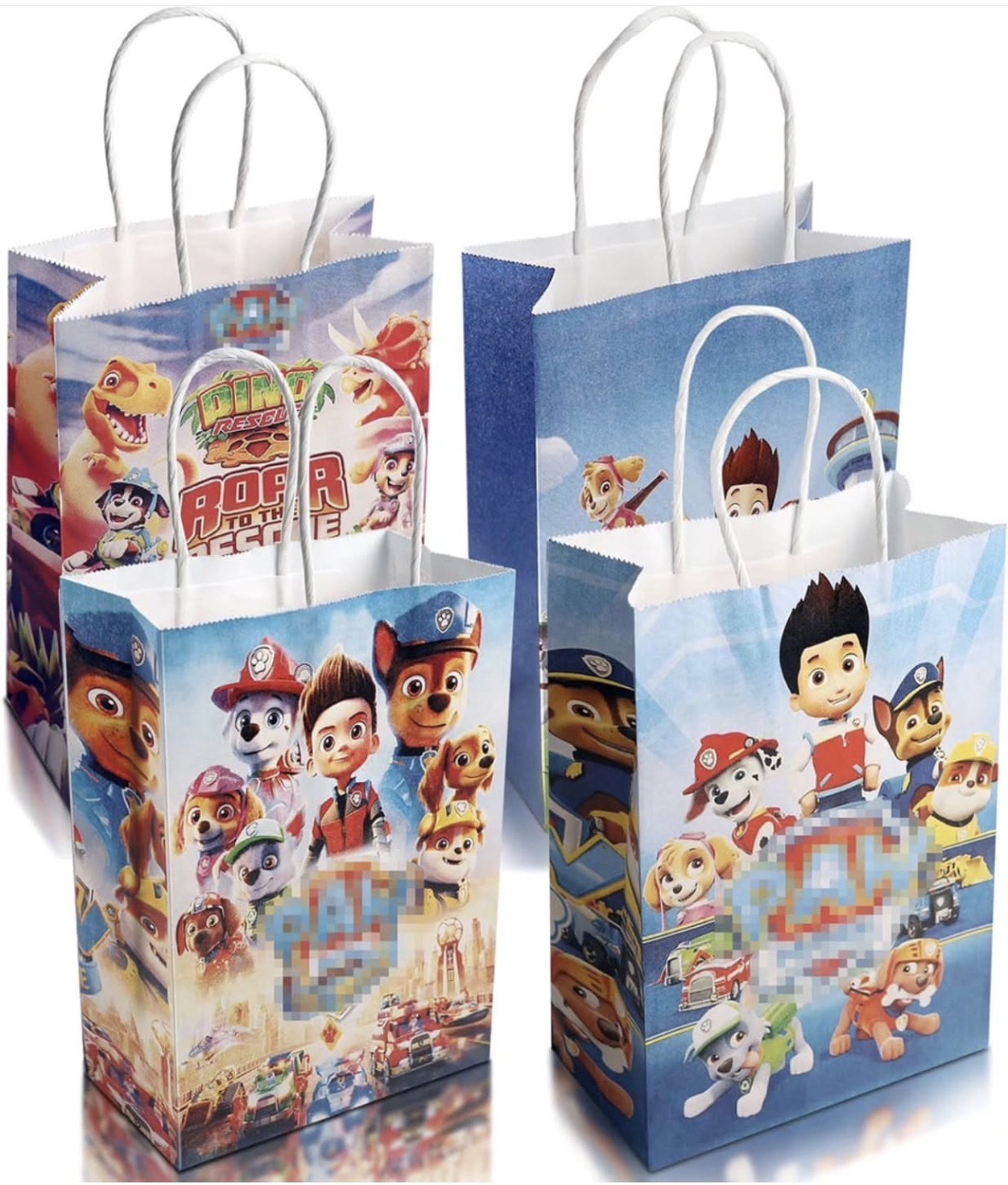 Paw Patrol Bags -10pk