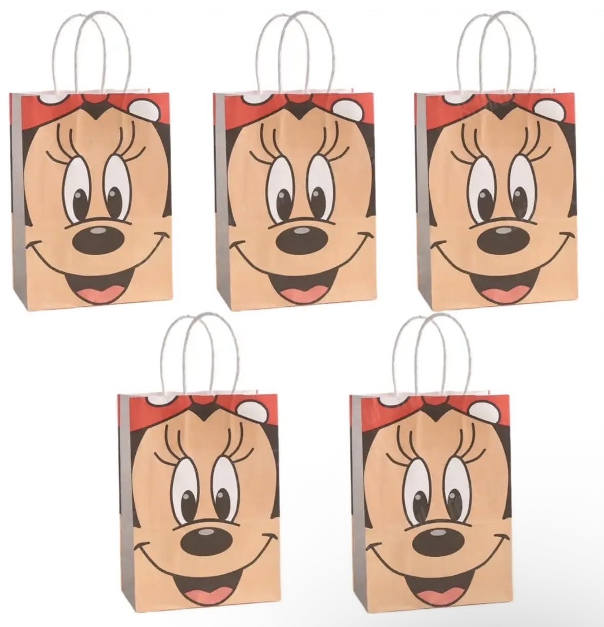 Minnie Mouse Bags -12pk