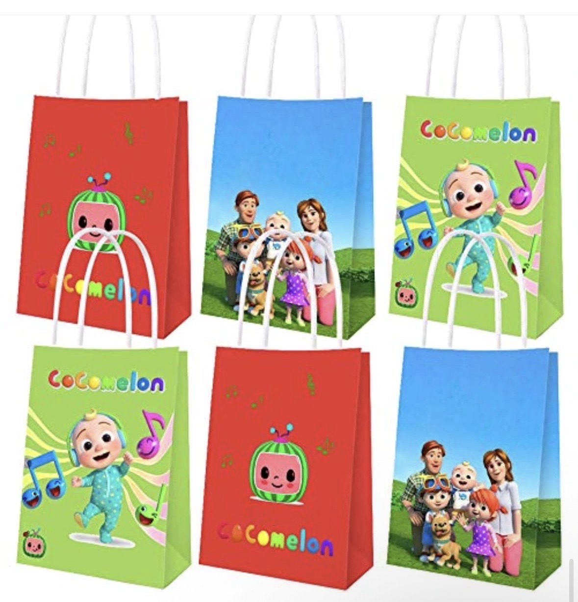Cocomelon Party Bags -12pk