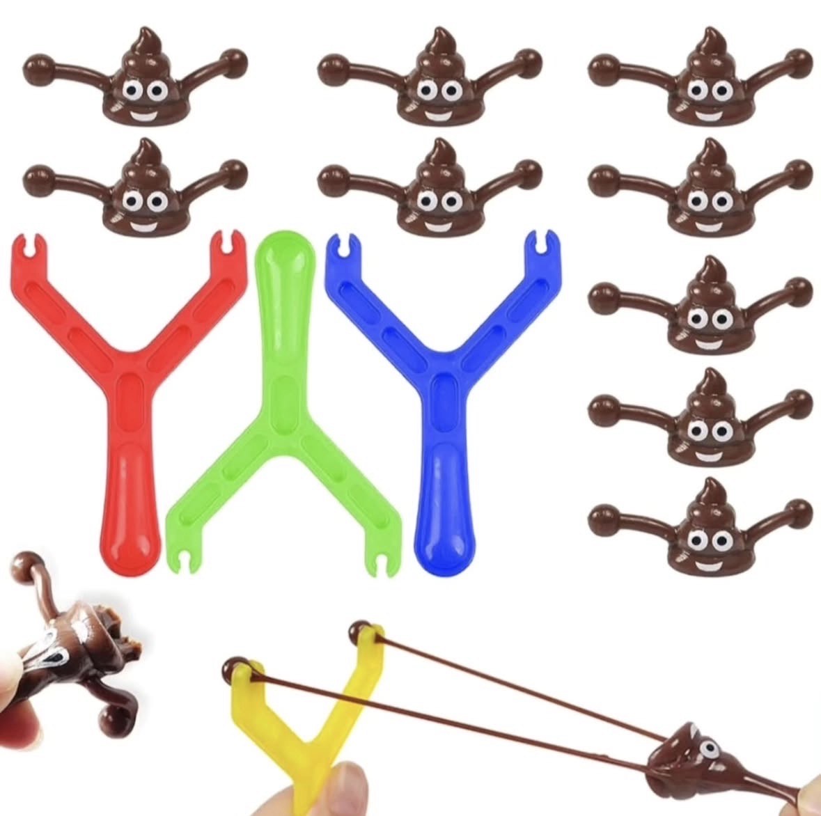 Shooting Poop Toy -8pk