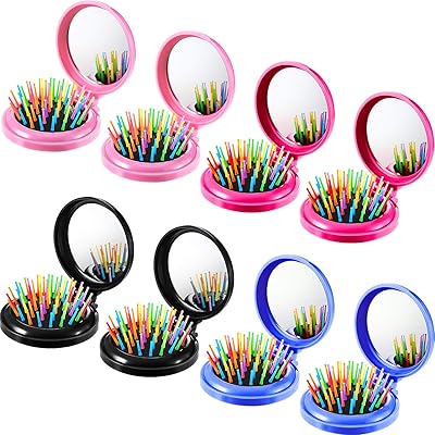 Folding Comb & Mirror Cumbo -8pk