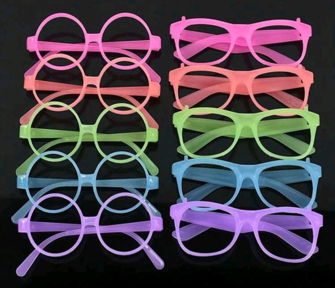 No Lens Party Glasses -12pk