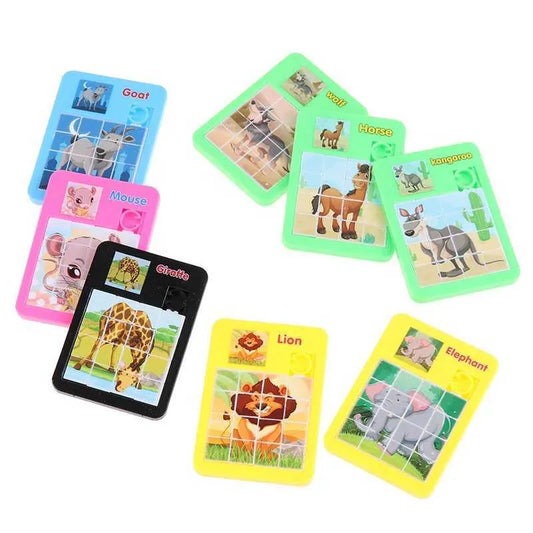 Animal Jigsaw Puzzle Set -10pk