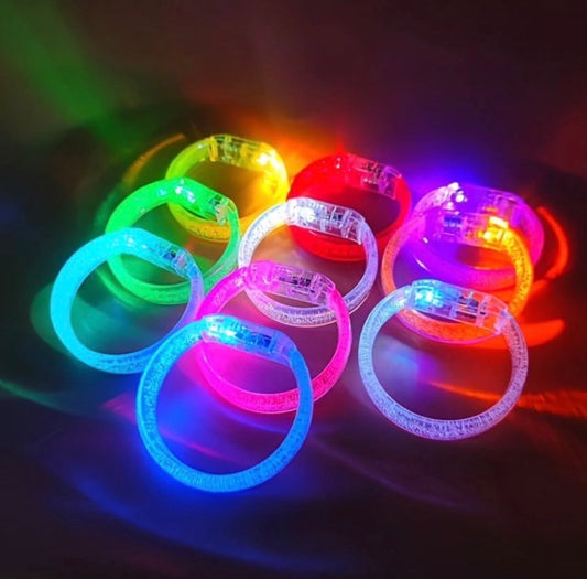 LED Light-Up Bracelets-10pk