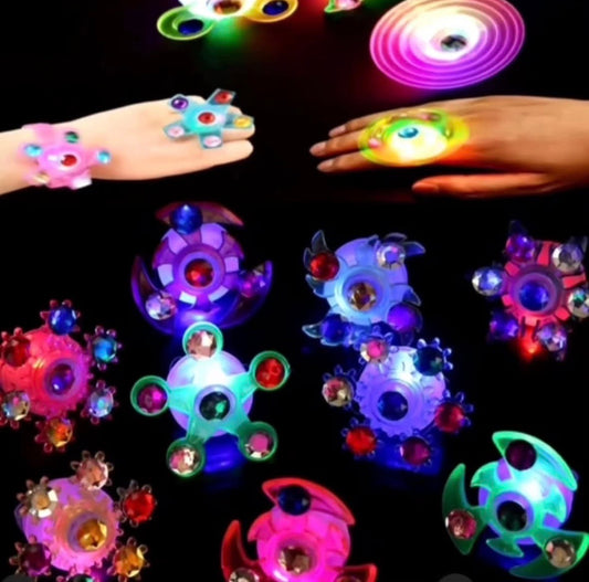 LED Spinner Rings -12pk
