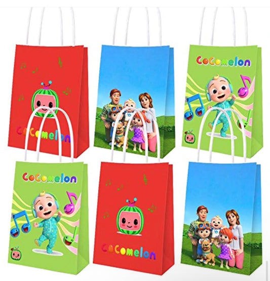 Cocomelon Party Bags -12pk