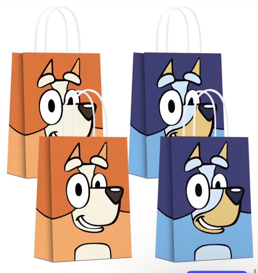 Bluey Party Bags -12pk