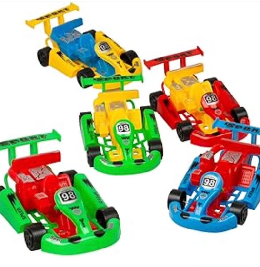 Mini Colored Toy Car- 10pk