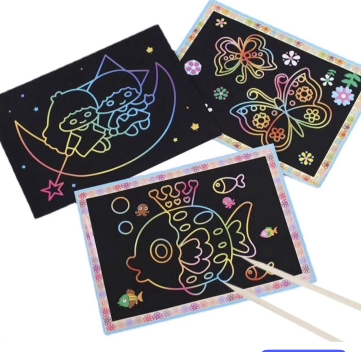 Magic Scratch Cards-10pk