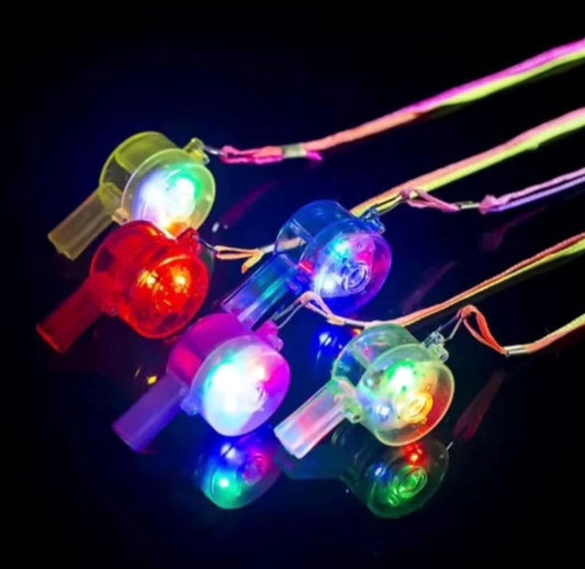 LED Whistles-10pk