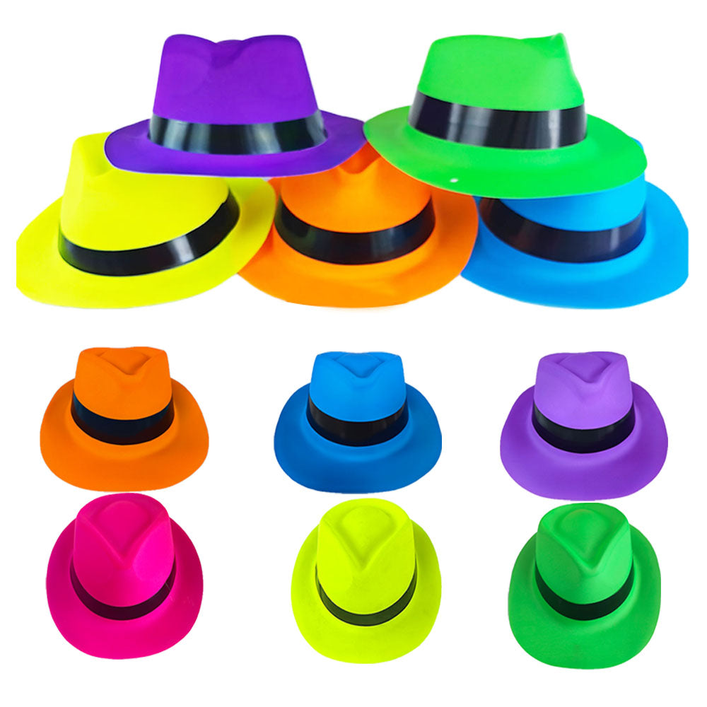 Neon Party Hat -12pc