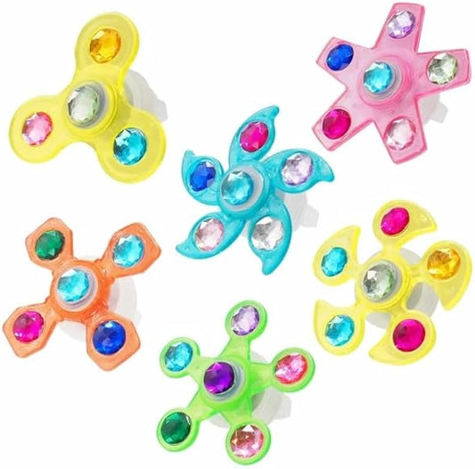 LED Spinner Rings -10pcs