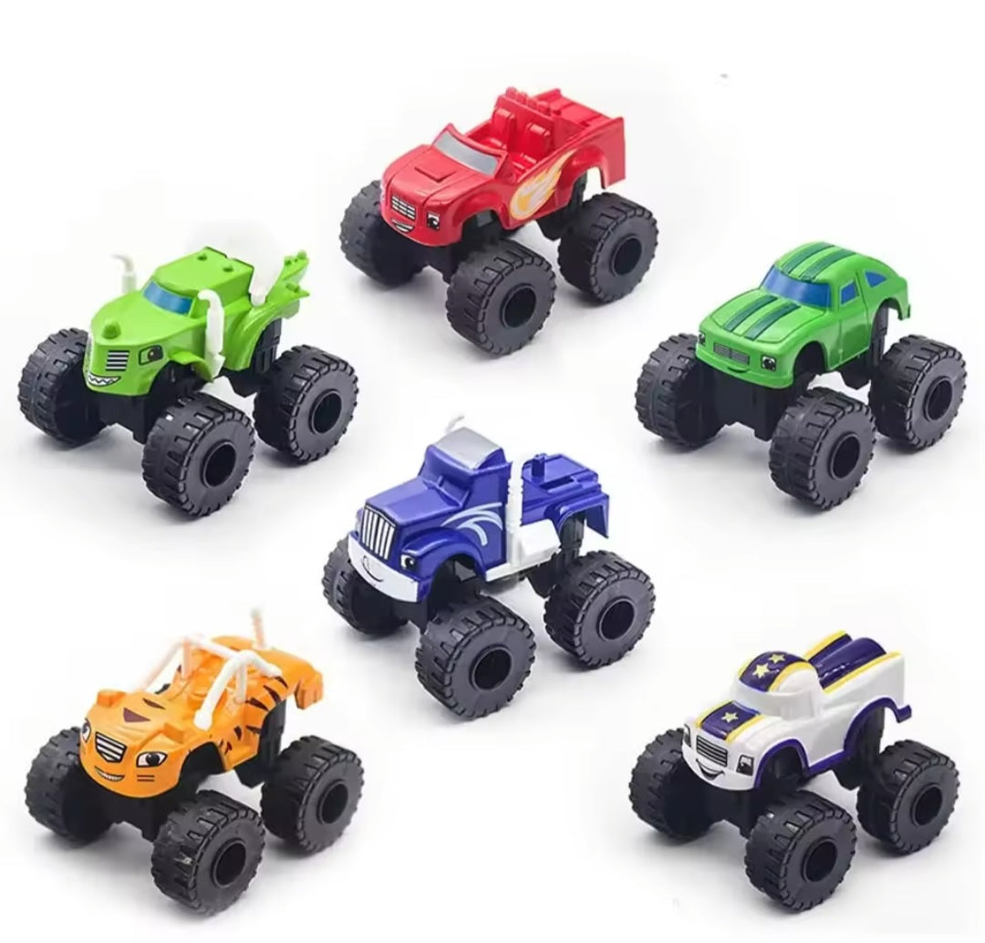 Monster Racing Trucks 6pcs