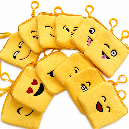 Emoji Coin Purse 10pcs