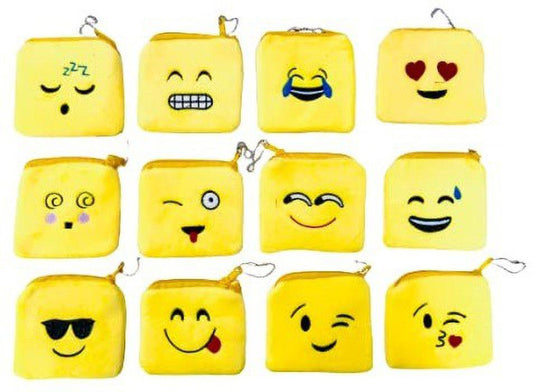 12pk Emoji Coin Purse