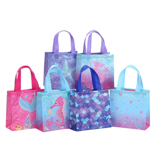 Mermaid Tote Bags 12pc