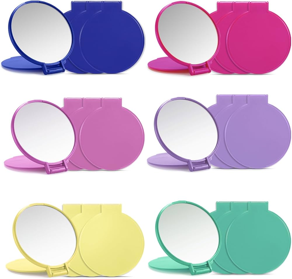 8pk Folding Mirrors